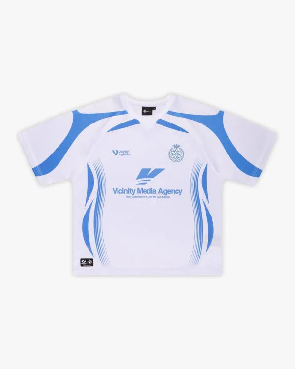 Wave jersey white - Avenue Wear