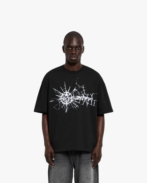 WEB LOGO TEE BLACK - T-Shirts - streetwear Avenue Wear