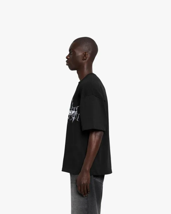 WEB LOGO TEE BLACK - T-Shirts - streetwear Avenue Wear
