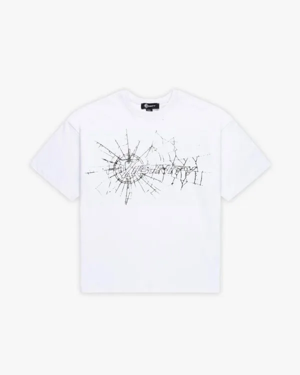 Web logo tee white - Avenue Wear