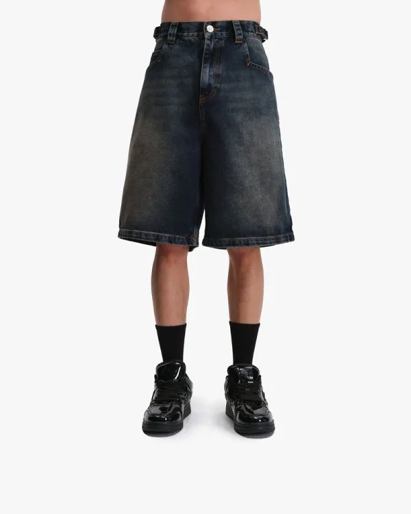 WEST COAST DENIM JORTS - Pantalons & Jorts - streetwear Avenue Wear