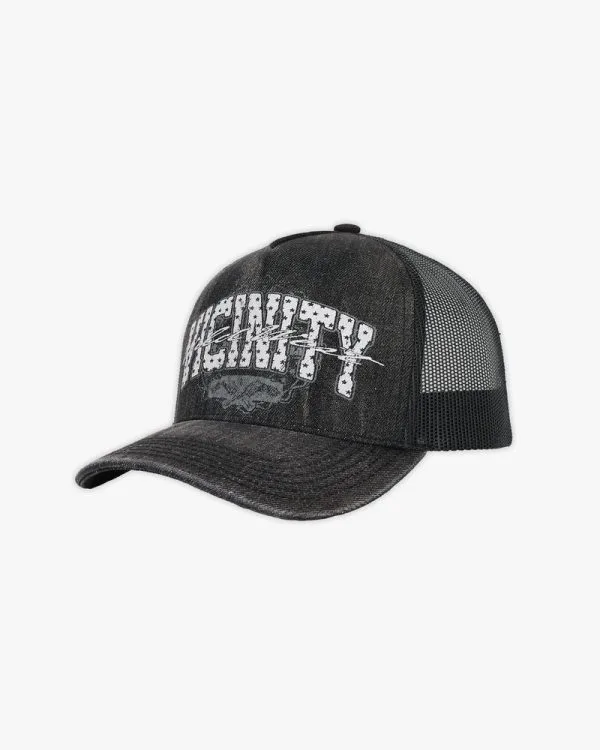 WESTERN CAP DARK GREY - Accessoires - streetwear Avenue Wear