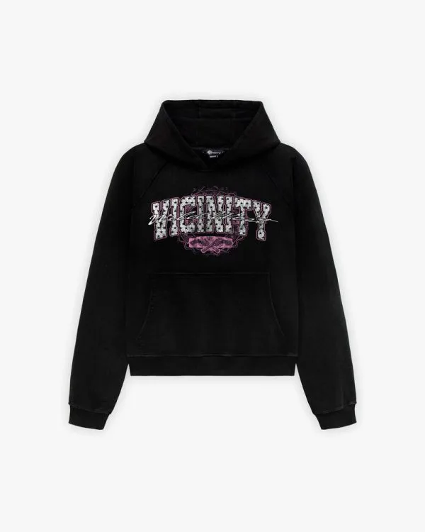 Western hoodie black - Avenue Wear