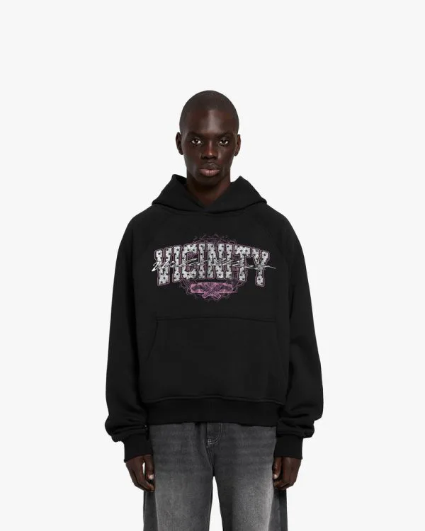WESTERN HOODIE BLACK - Sweats & Hoodies - streetwear Avenue Wear