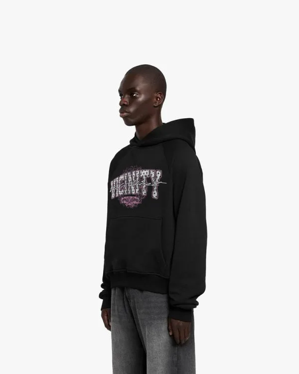 WESTERN HOODIE BLACK - Sweats & Hoodies - streetwear Avenue Wear