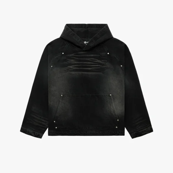 Wild south denim hoodie coal - Avenue Wear