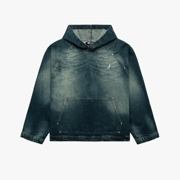 Wild south denim hoodie lake - Avenue Wear