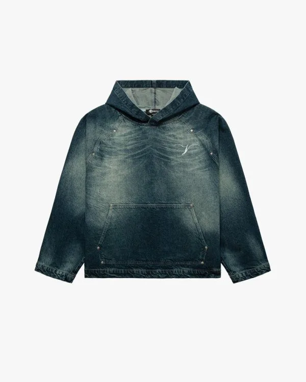 Wild south denim hoodie lake - Avenue Wear