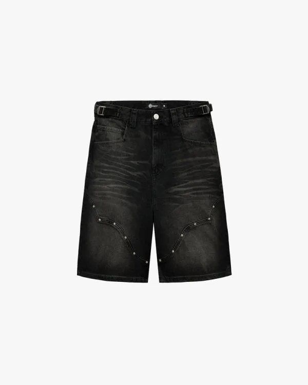 Wild south denim jorts coal - Avenue Wear