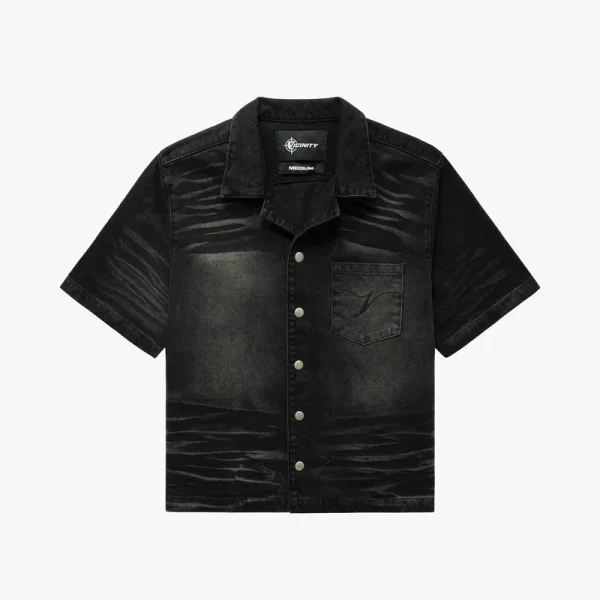 Wild south denim shirt coal - Avenue Wear