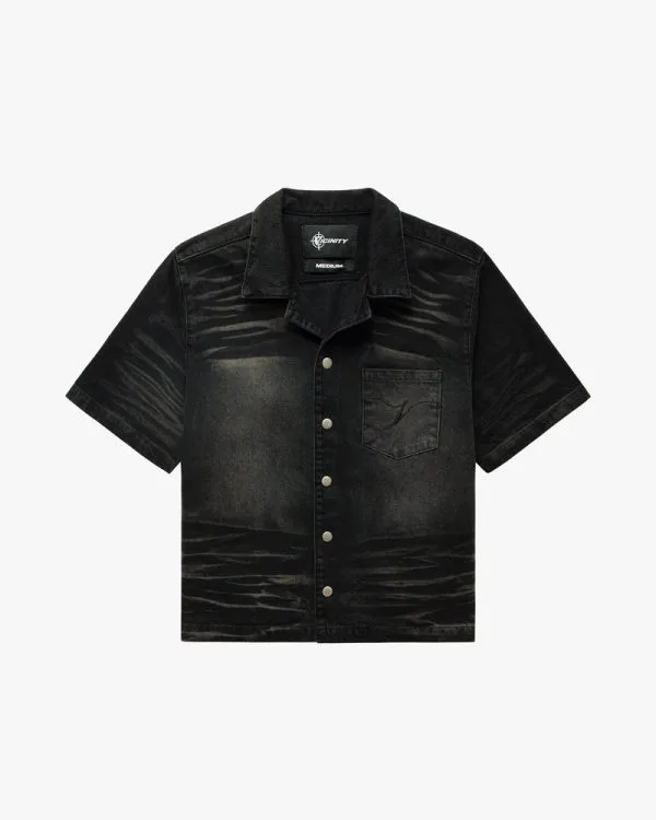 Wild south denim shirt coal - Avenue Wear