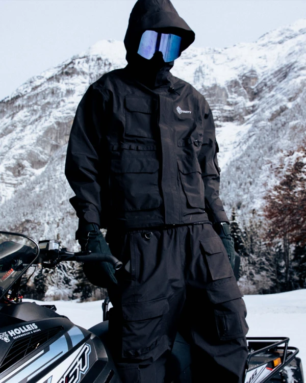WINDBREAKER BLACK - Vestes - streetwear Avenue Wear