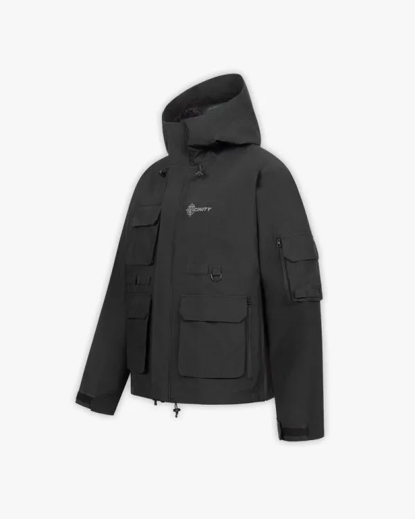 WINDBREAKER BLACK - Vestes - streetwear Avenue Wear