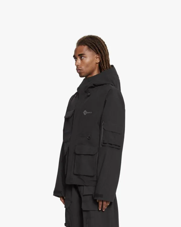 WINDBREAKER BLACK - Vestes - streetwear Avenue Wear