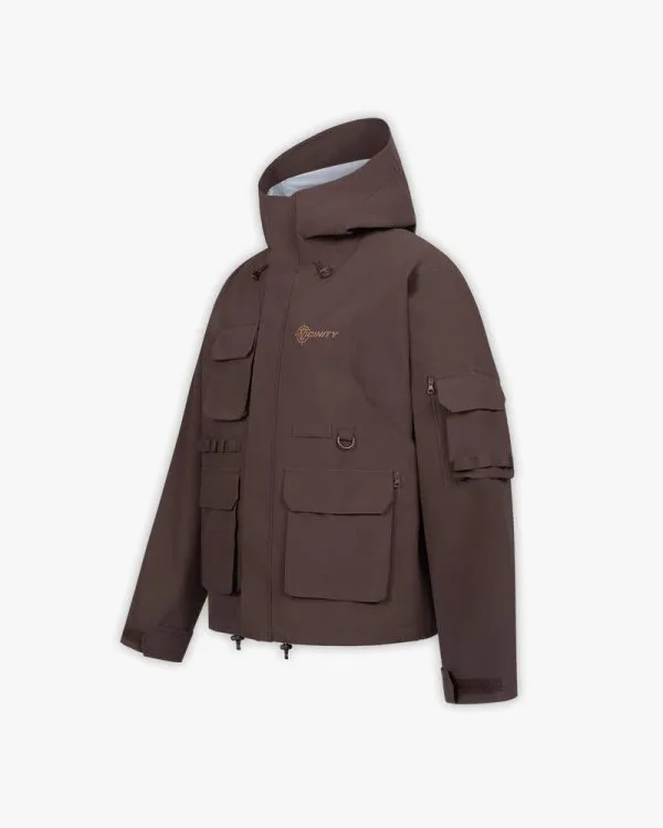 WINDBREAKER BROWN - Vestes - streetwear Avenue Wear