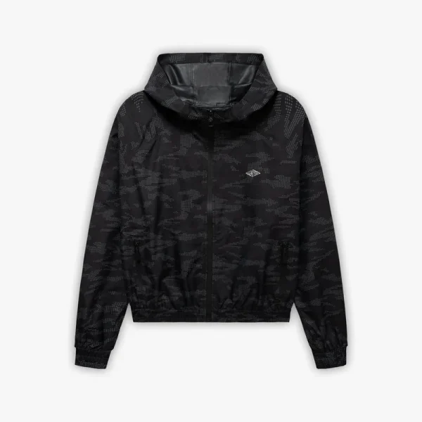 Windbreaker dotted camo black - Avenue Wear