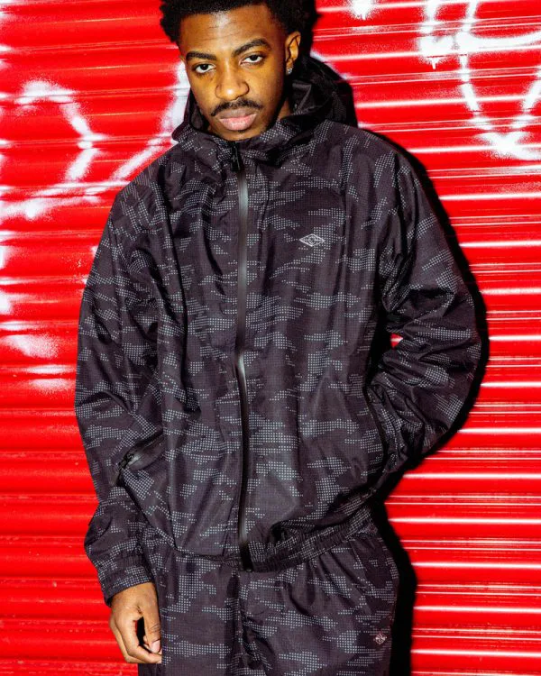WINDBREAKER DOTTED CAMO BLACK - Vestes - streetwear Avenue Wear