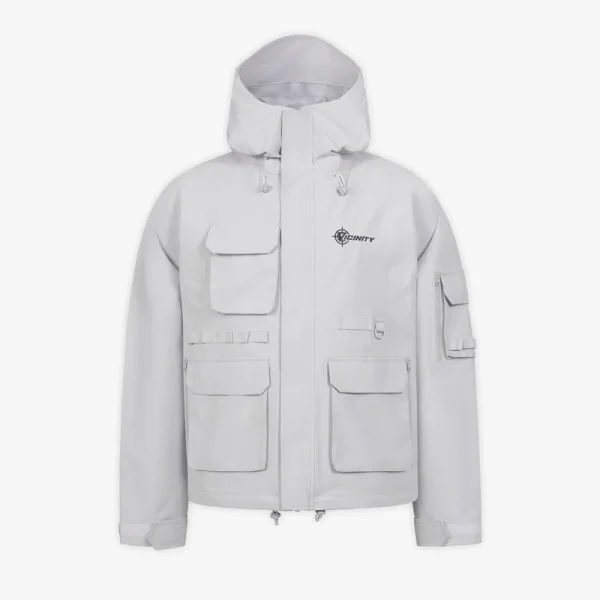 Windbreaker light grey - Avenue Wear