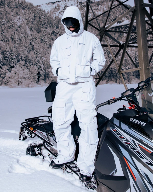 WINDBREAKER LIGHT GREY - Vestes - streetwear Avenue Wear