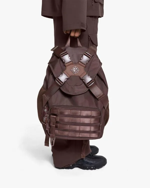 X BACKPACK BROWN - Accessoires - streetwear Avenue Wear