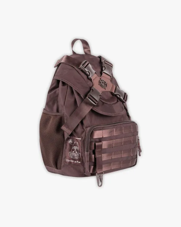 X BACKPACK BROWN - Accessoires - streetwear Avenue Wear